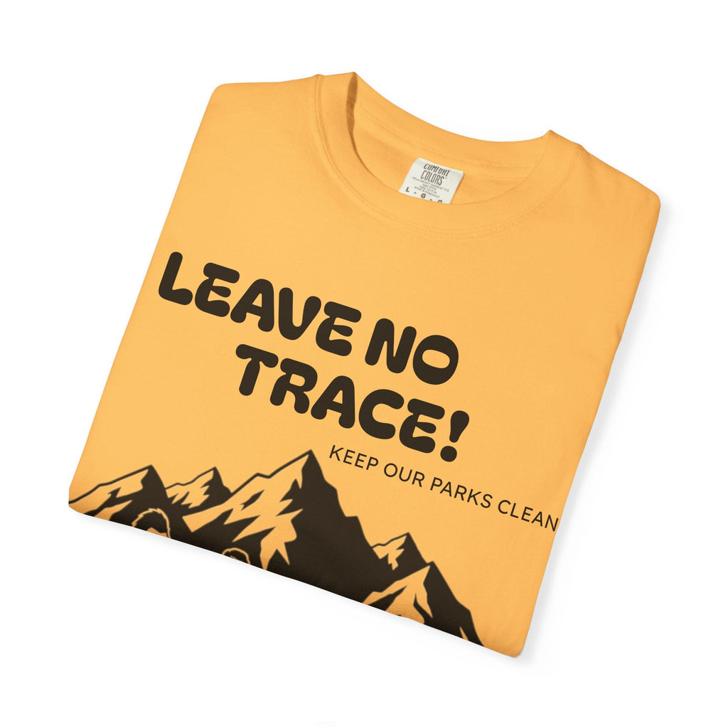 Adventure-Ready T-Shirt: Leave No Trace Design, Unisex Nature Tee, Eco-Friendly Graphic Shirt for Outdoors, Camping Gift, Hiking Apparel