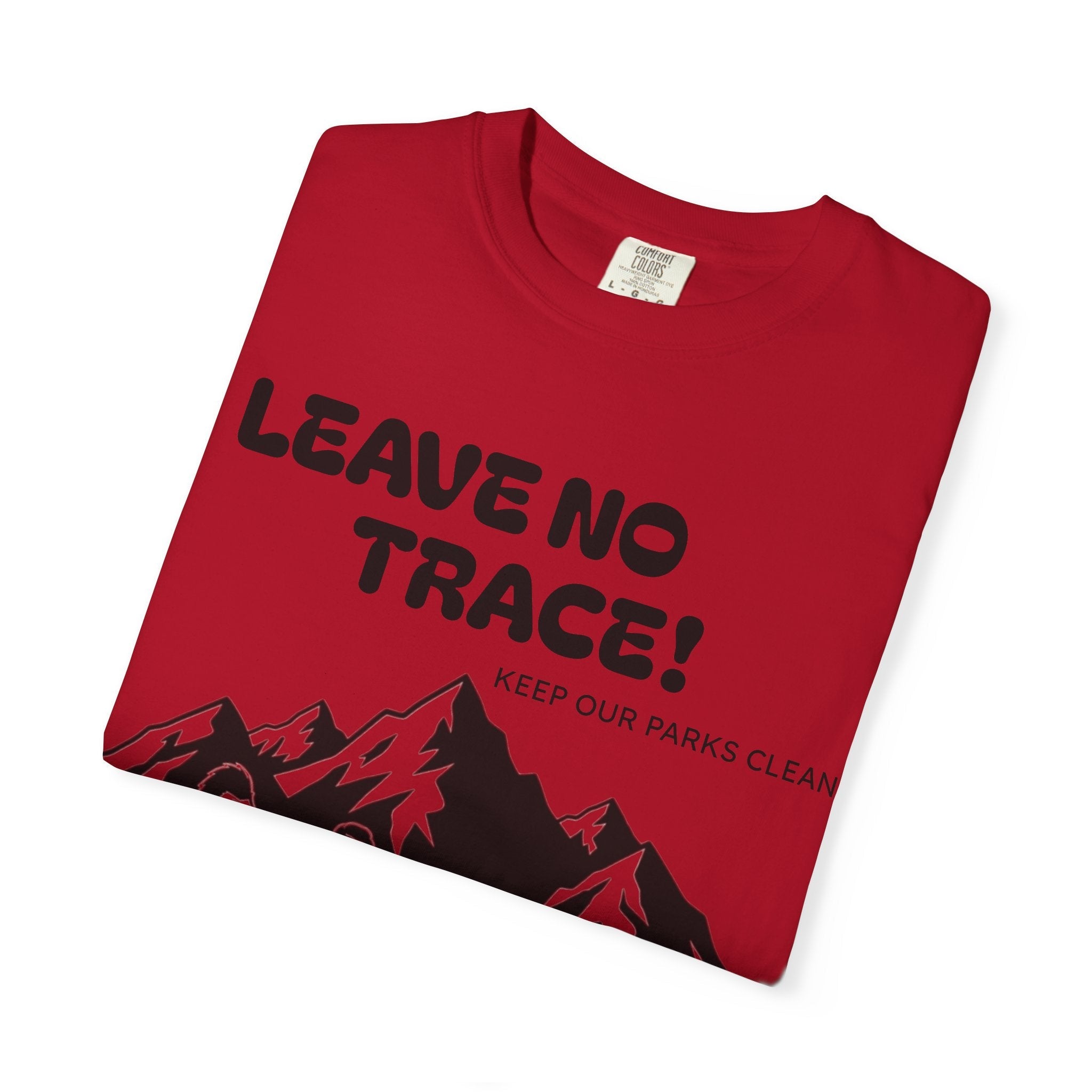 Adventure-Ready T-Shirt: Leave No Trace Design, Unisex Nature Tee, Eco-Friendly Graphic Shirt for Outdoors, Camping Gift, Hiking Apparel