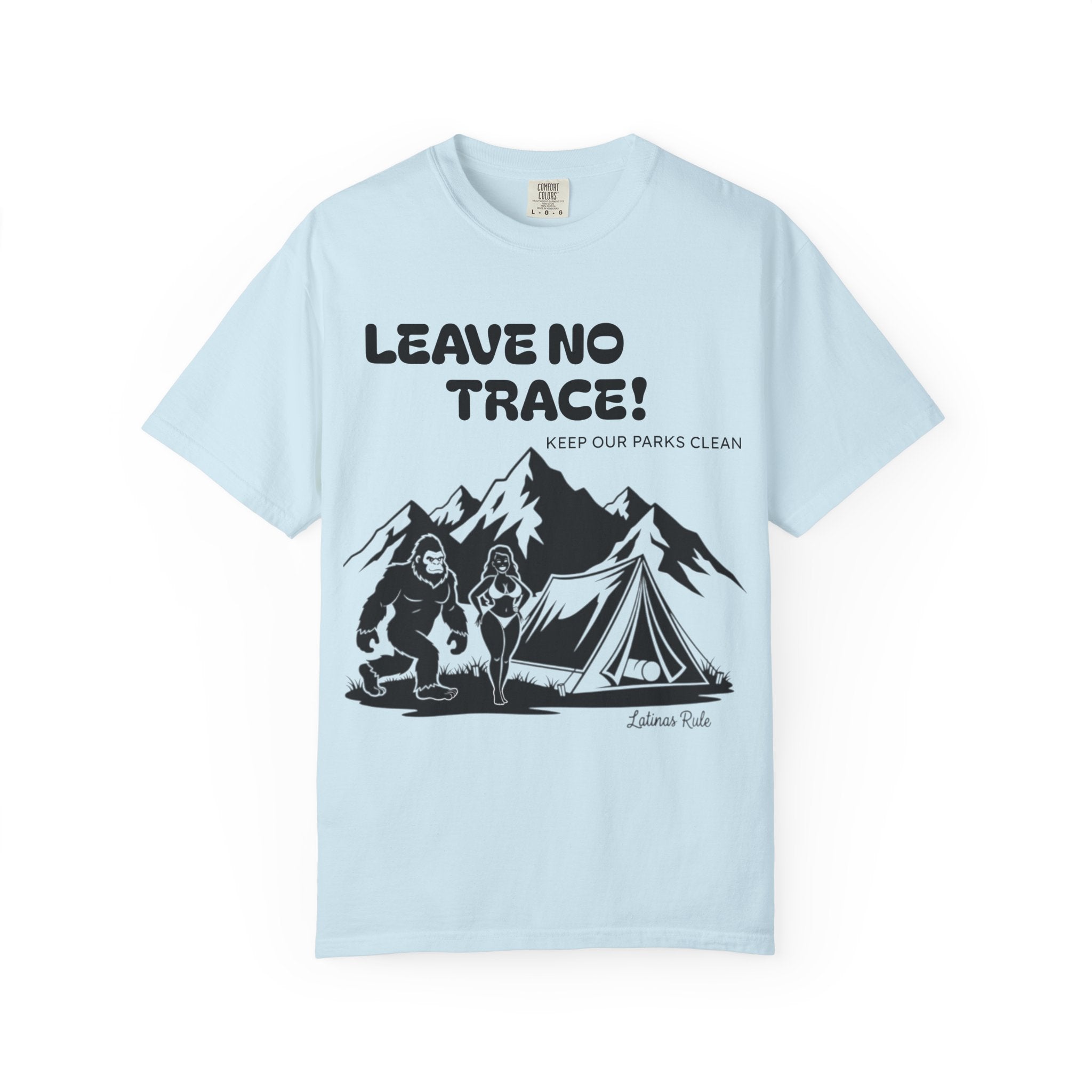 Adventure-Ready T-Shirt: Leave No Trace Design, Unisex Nature Tee, Eco-Friendly Graphic Shirt for Outdoors, Camping Gift, Hiking Apparel