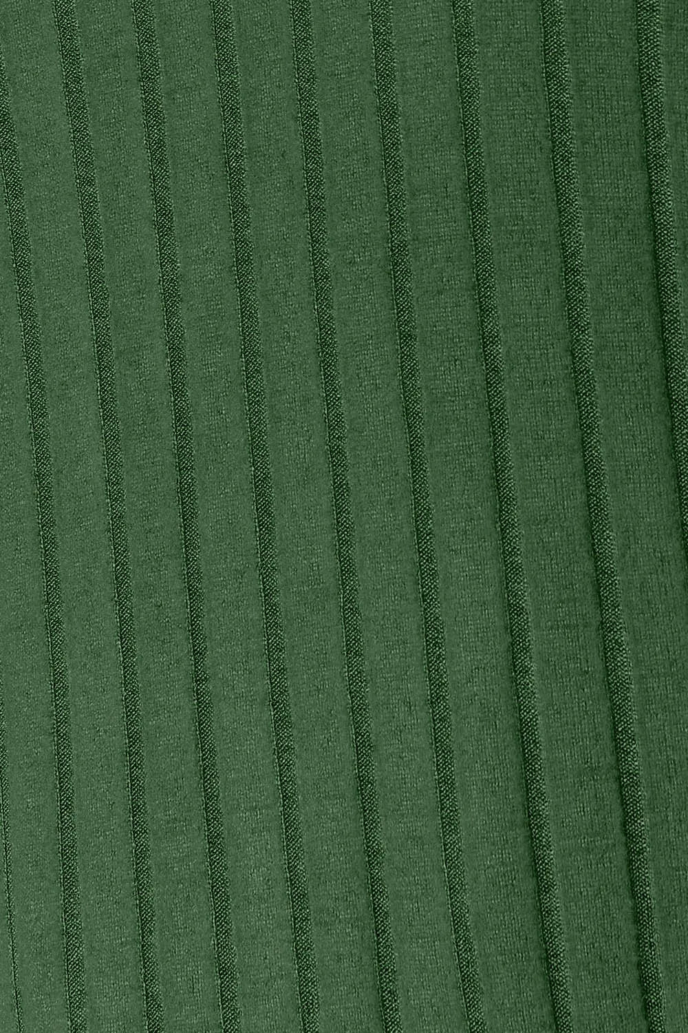 Basic Bae Ribbed Round Neck Slit Knit Top