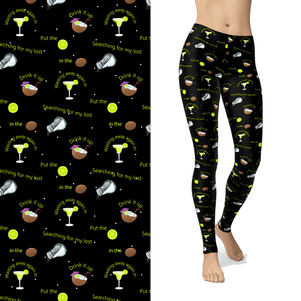 Beach Party Margaritas  Leggings