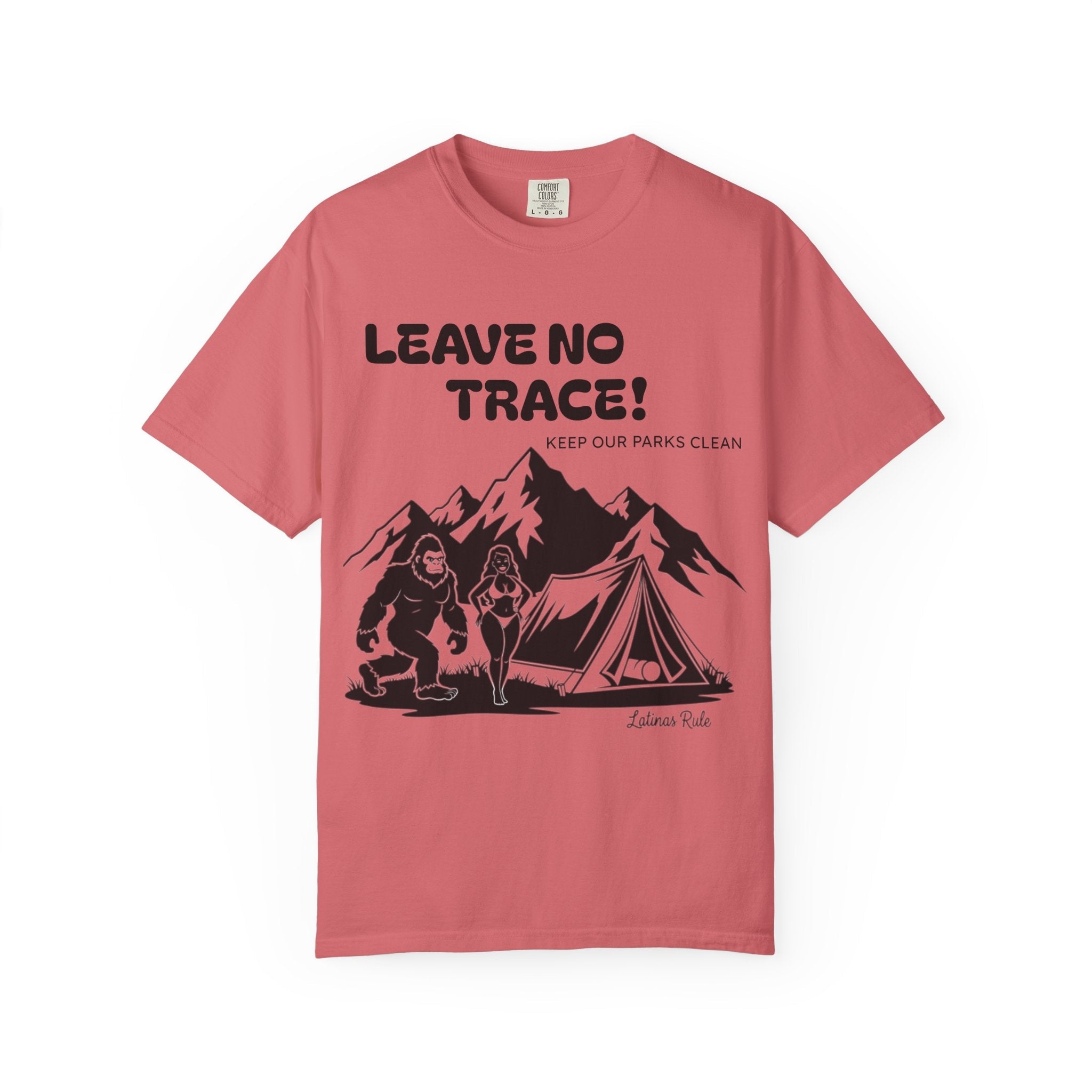 Adventure-Ready T-Shirt: Leave No Trace Design, Unisex Nature Tee, Eco-Friendly Graphic Shirt for Outdoors, Camping Gift, Hiking Apparel
