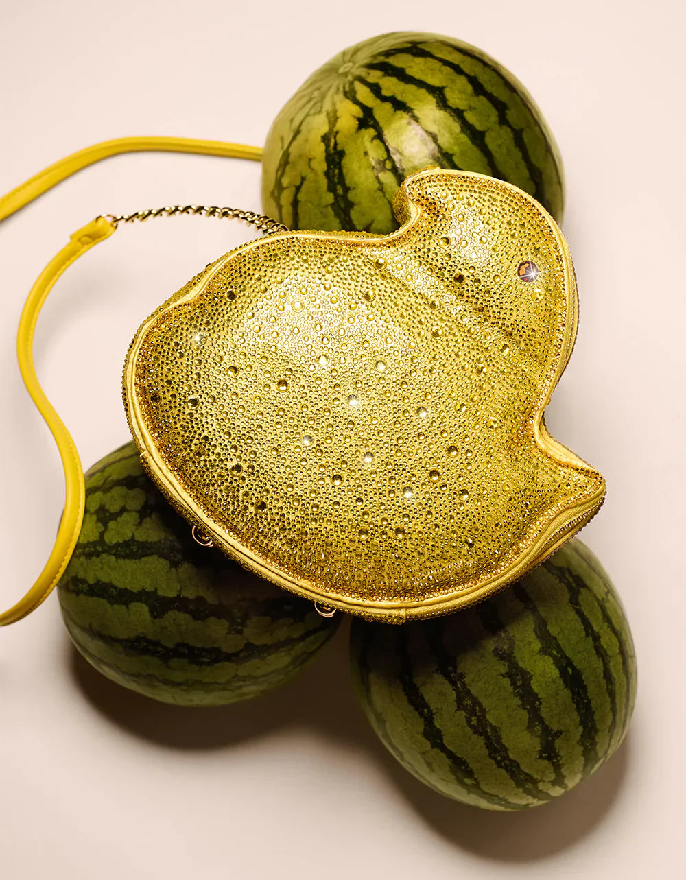 Betsey Johnson Peeps Chick Crossbody Yellow