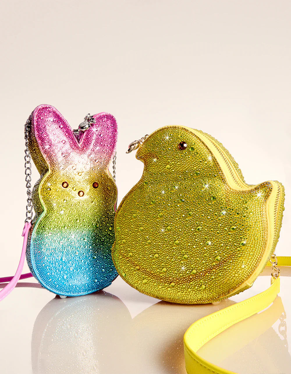 Betsey Johnson Peeps Chick Crossbody Yellow