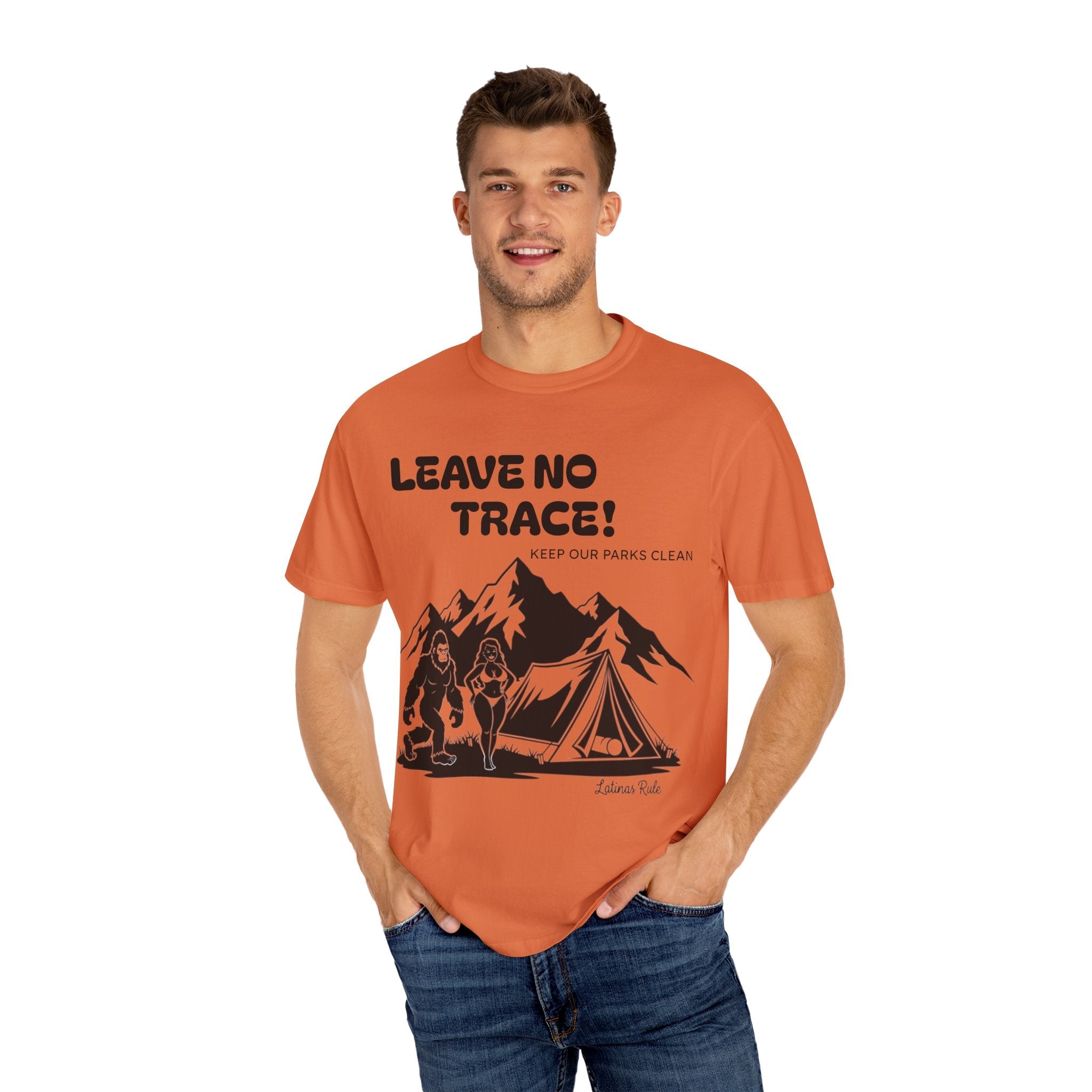 Adventure-Ready T-Shirt: Leave No Trace Design, Unisex Nature Tee, Eco-Friendly Graphic Shirt for Outdoors, Camping Gift, Hiking Apparel