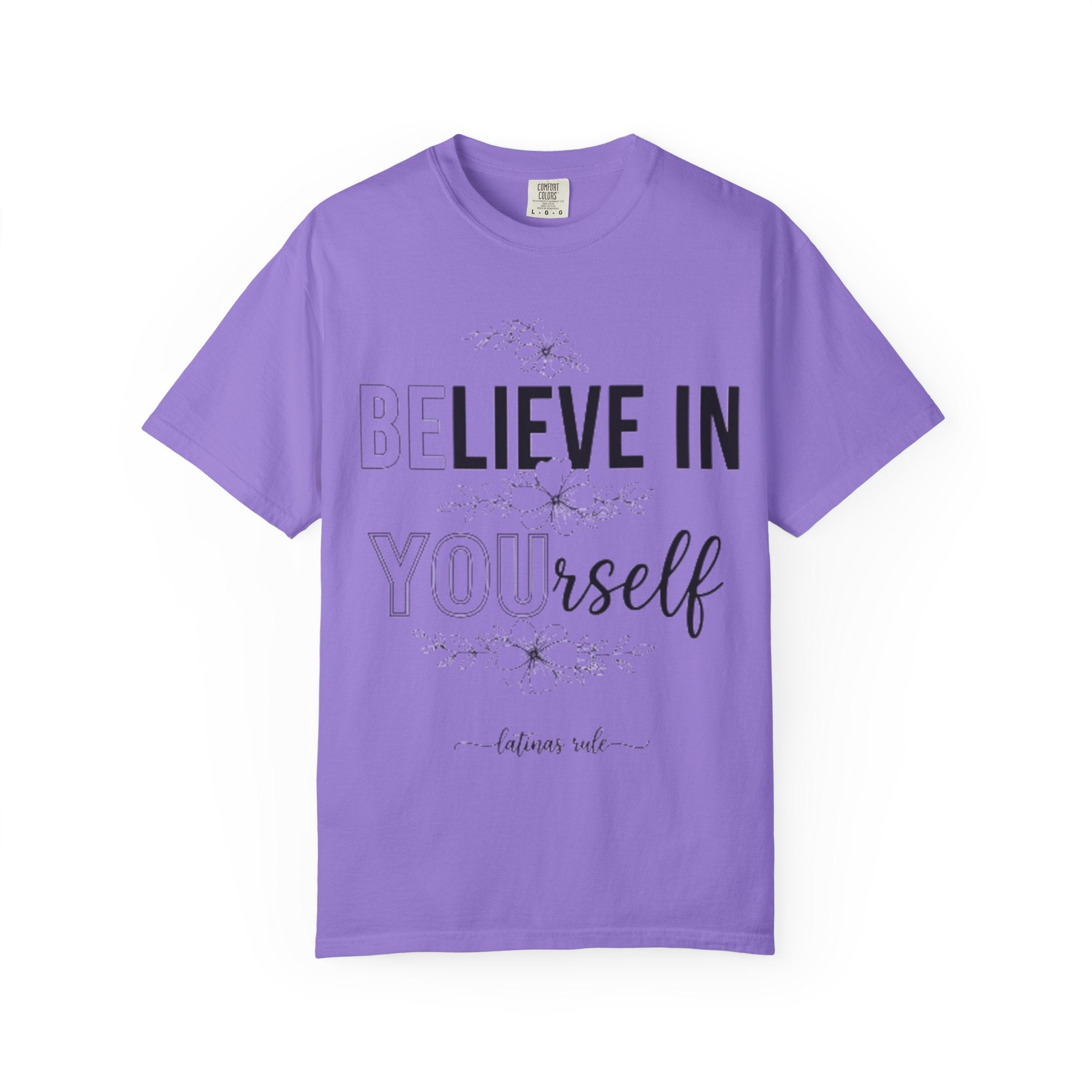 BElieve in Yourself T-shirt, Motivational Tee, Gift for Friends, Self-Love