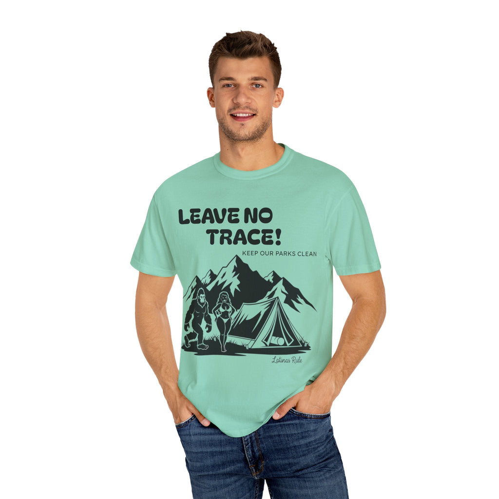 Adventure-Ready T-Shirt: Leave No Trace Design, Unisex Nature Tee, Eco-Friendly Graphic Shirt for Outdoors, Camping Gift, Hiking Apparel