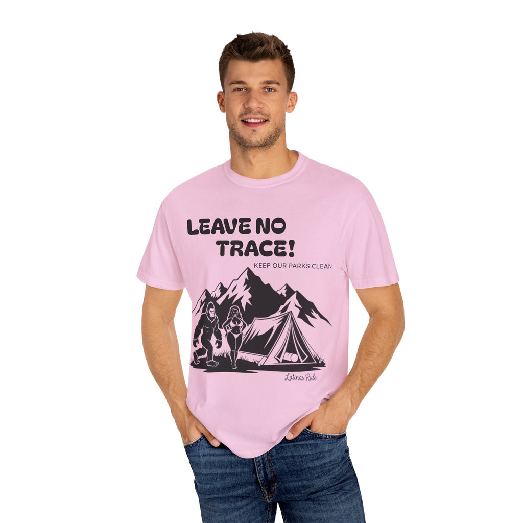 Adventure-Ready T-Shirt: Leave No Trace Design, Unisex Nature Tee, Eco-Friendly Graphic Shirt for Outdoors, Camping Gift, Hiking Apparel