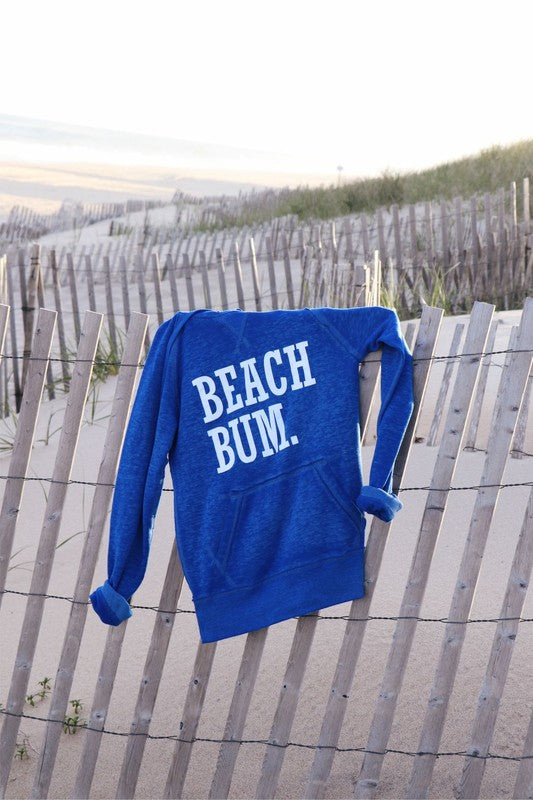 Beach Bum Vintage Hoodie Plus Size