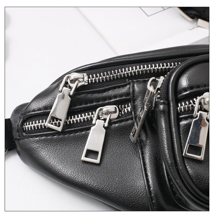 Bag Waist Bag Women's Trendy Ins Bag New Female Bag Trendy Star With The Same Paragraph Net Celebrity Messenger Chest Bag Wild Single Shoulder