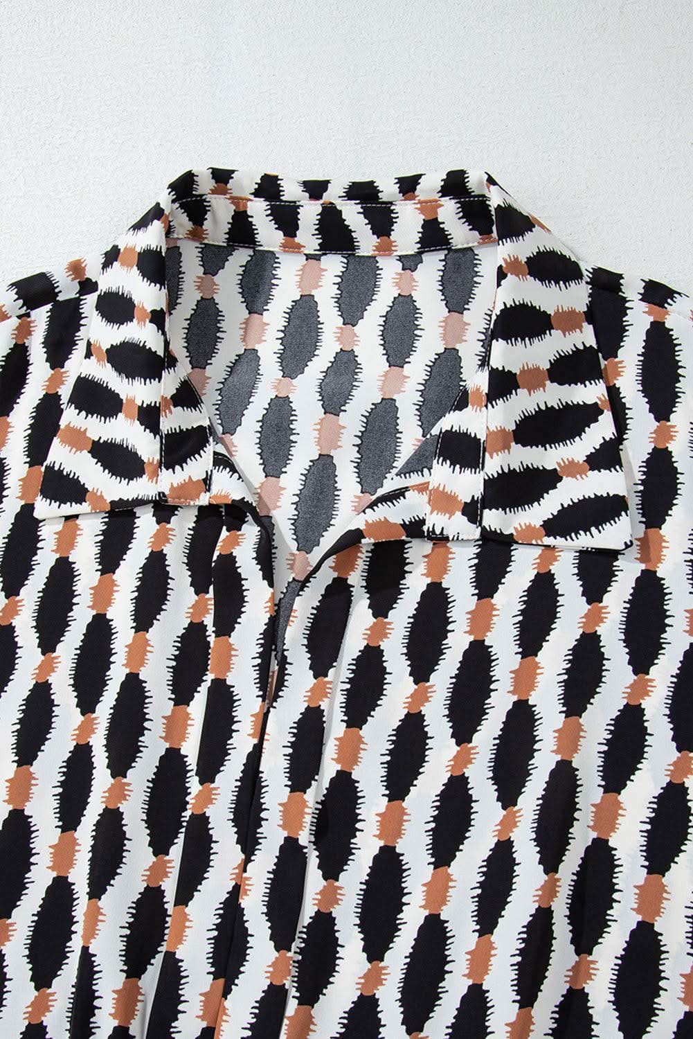 Apricot Plus Size V-Neck Mini Dress by Love Salve