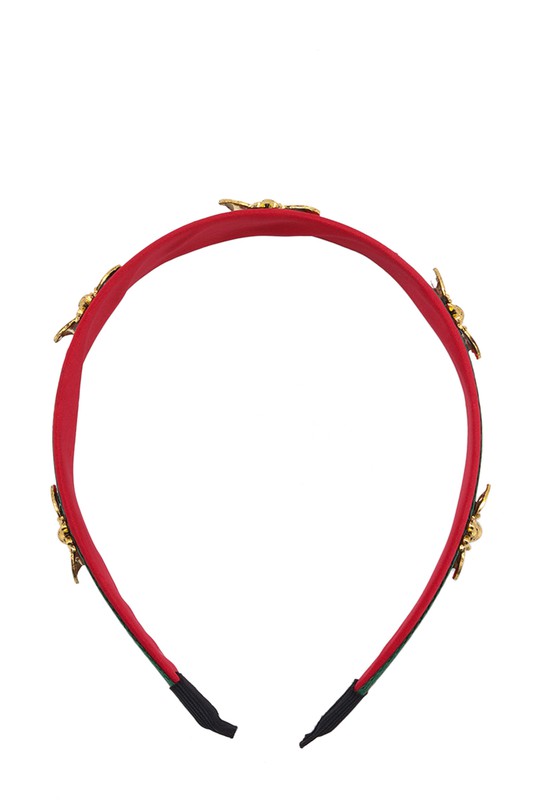 Bee and Stripe Accent Head Band