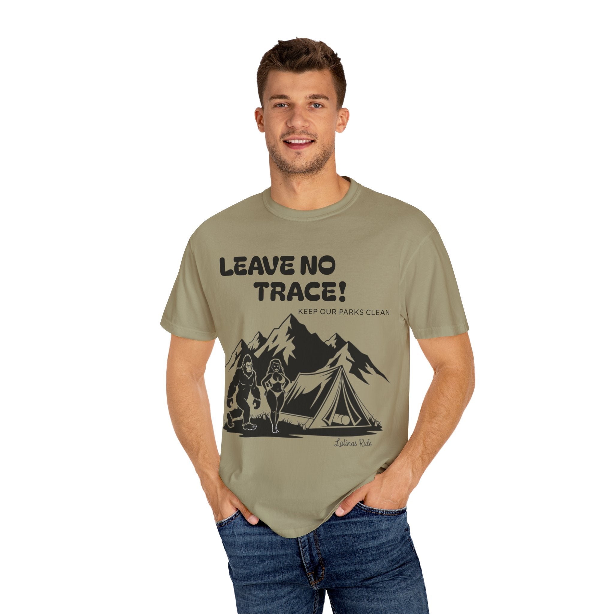 Adventure-Ready T-Shirt: Leave No Trace Design, Unisex Nature Tee, Eco-Friendly Graphic Shirt for Outdoors, Camping Gift, Hiking Apparel