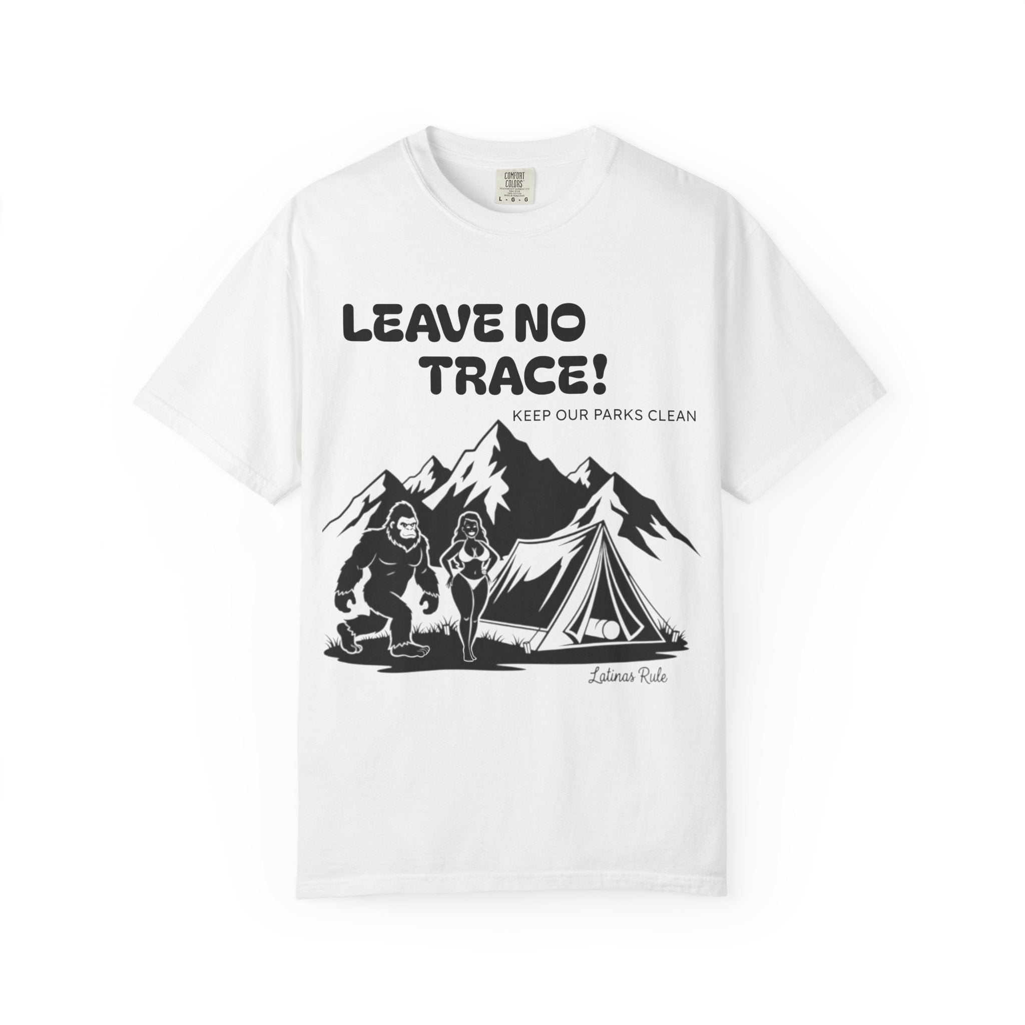 Adventure-Ready T-Shirt: Leave No Trace Design, Unisex Nature Tee, Eco-Friendly Graphic Shirt for Outdoors, Camping Gift, Hiking Apparel