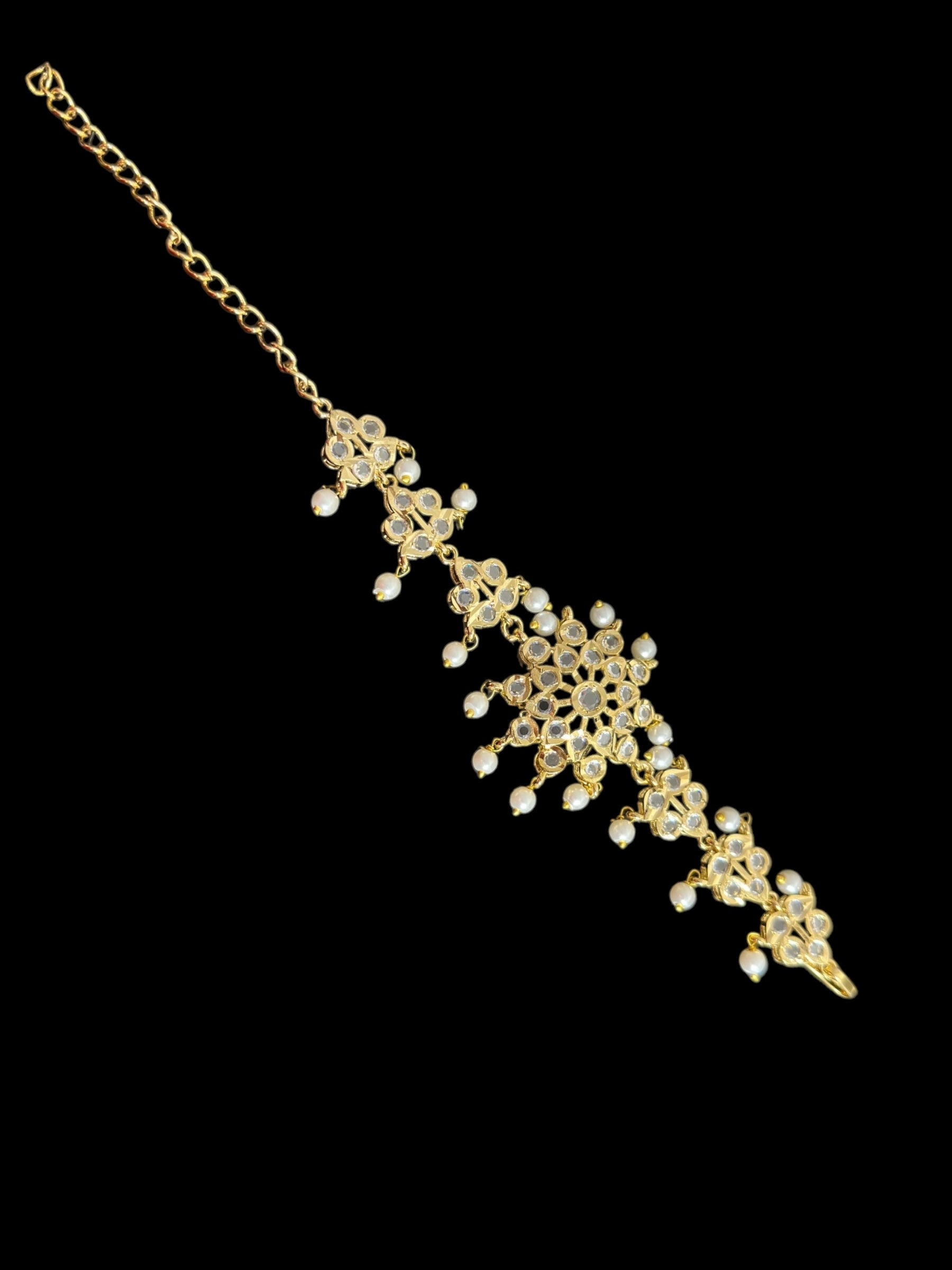 Amal hyderabadi bracelet in pearls    ( READY TO SHIP )