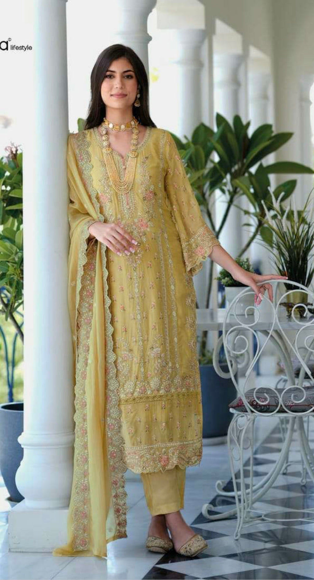 Ananya: heavy work salwar suits