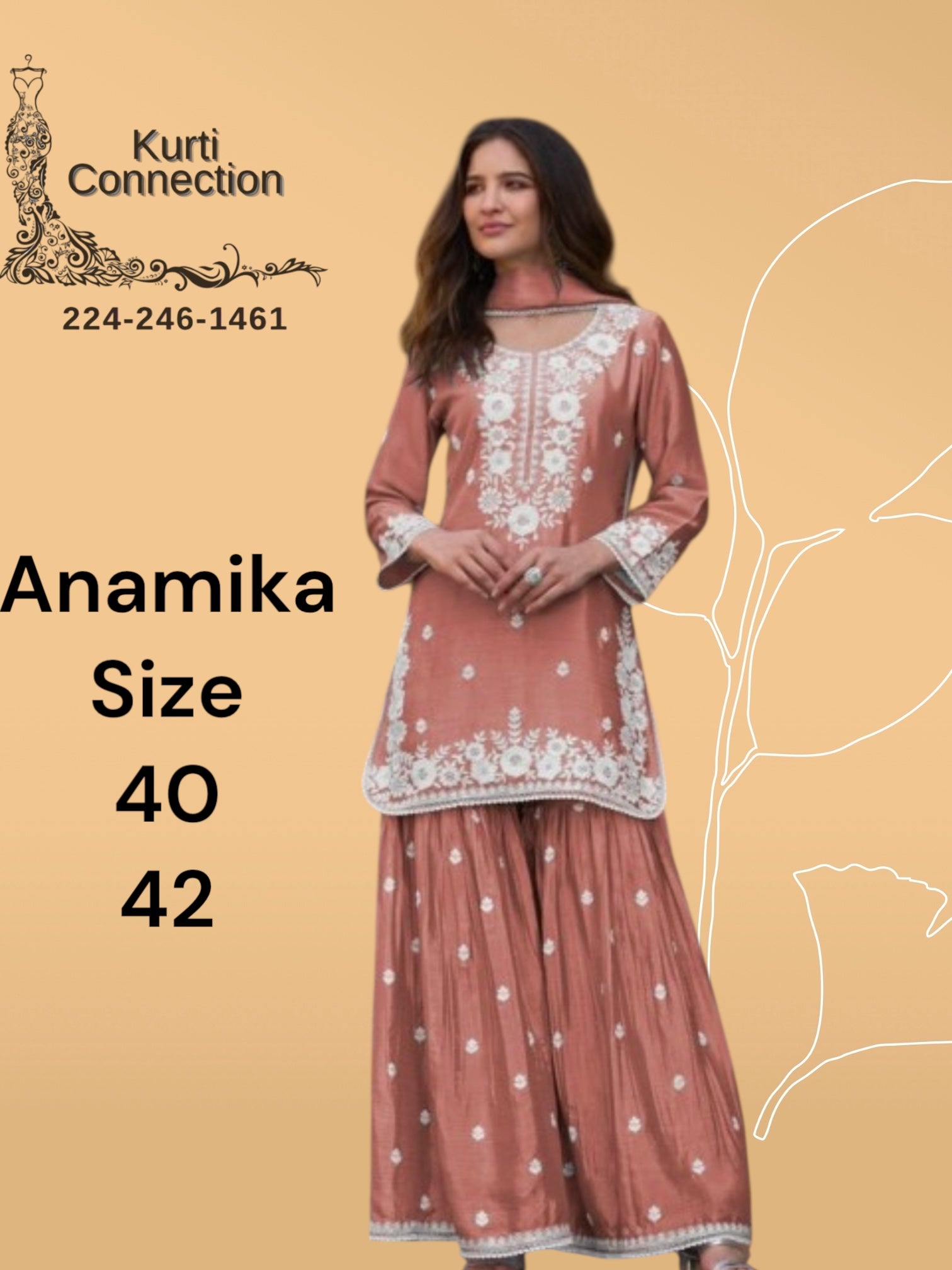 Anamika : SIZE Small (40)