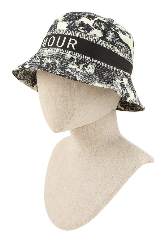 AMOUR Embroidery Bucket Hat