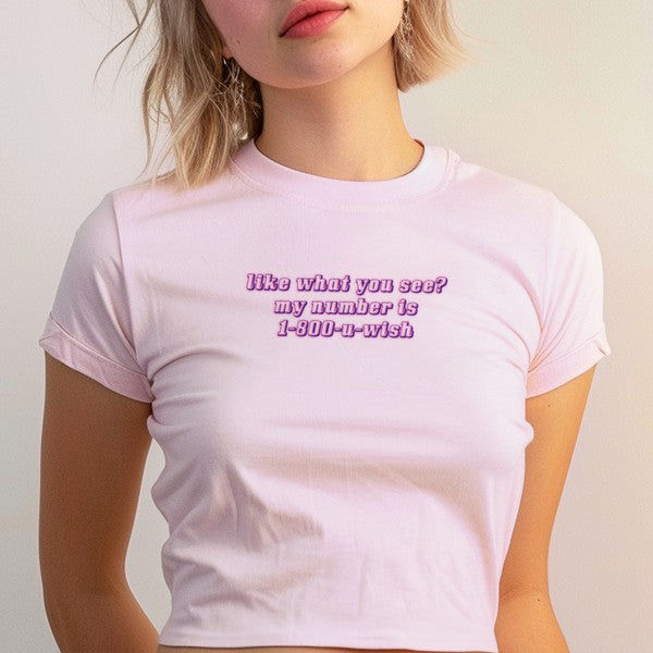 1-800 You Wish Baby Tee