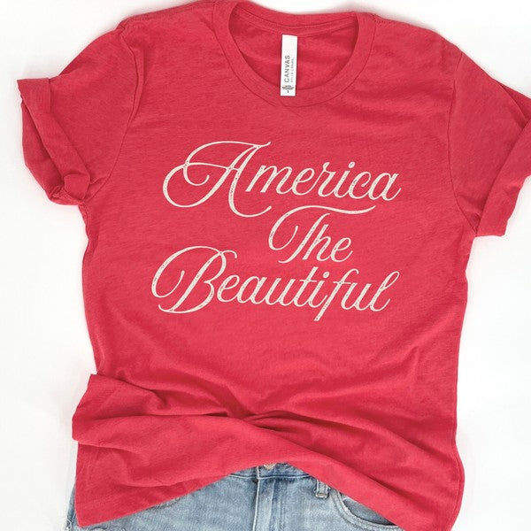 America the Beautiful Classic American T-shirt