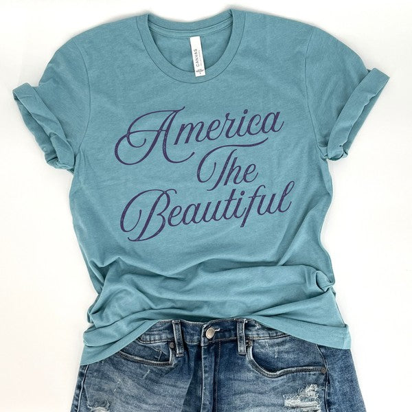 America the Beautiful Classic American T-shirt