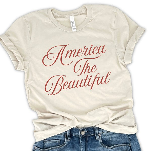 America the Beautiful Classic American T-shirt