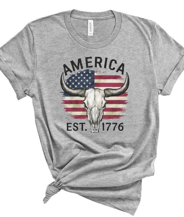 America 1776 Graphic Tee Shirt