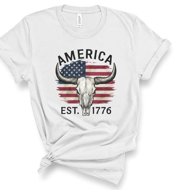 America 1776 Graphic Tee Shirt