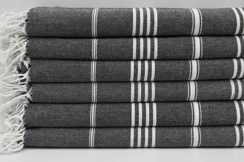 Basiclayersca Monaco Hand Towel 100 Percent Natural Turkish