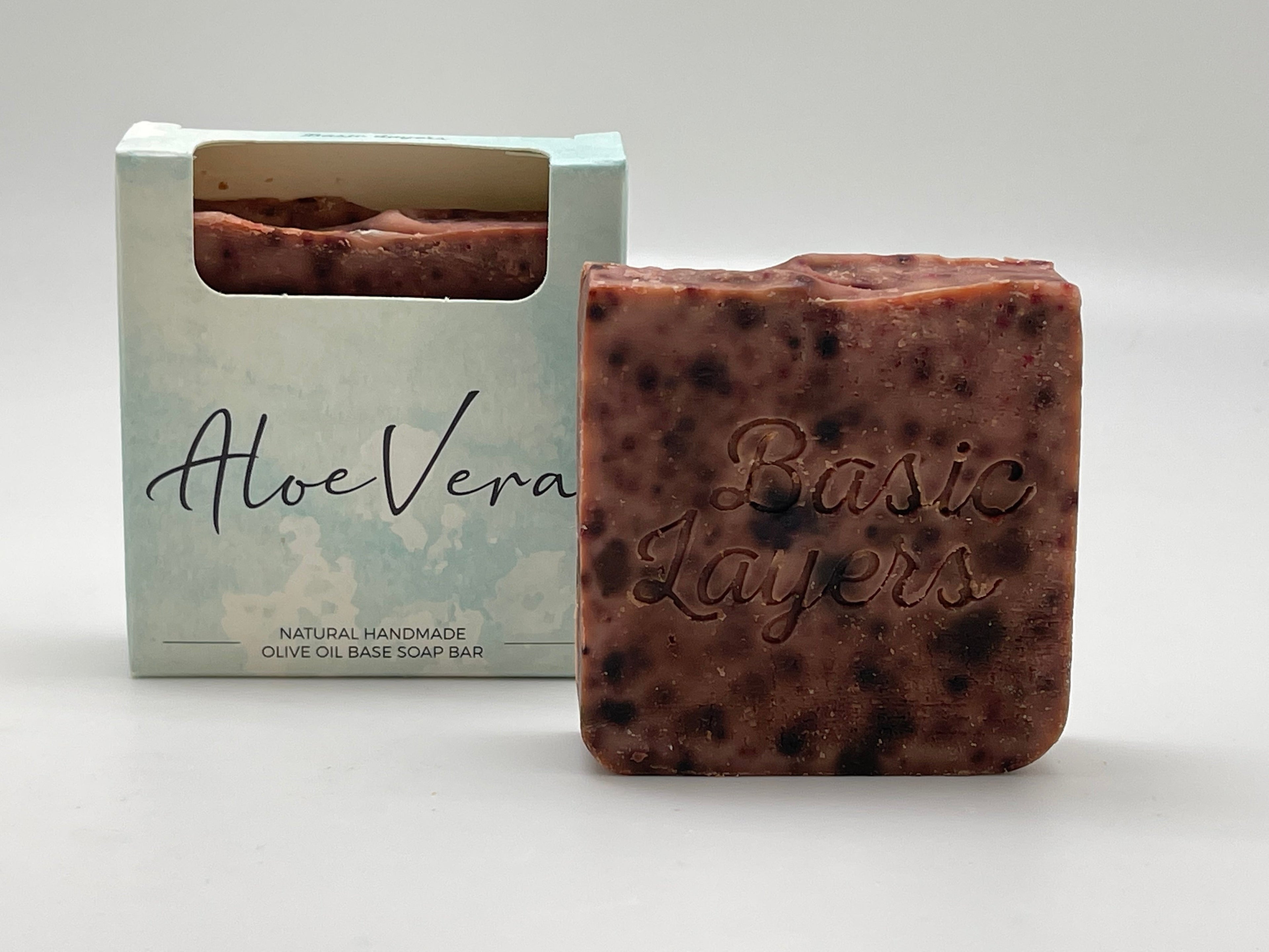 Basiclayersca Artisan Handmade Scented Aloe Vera Soap for