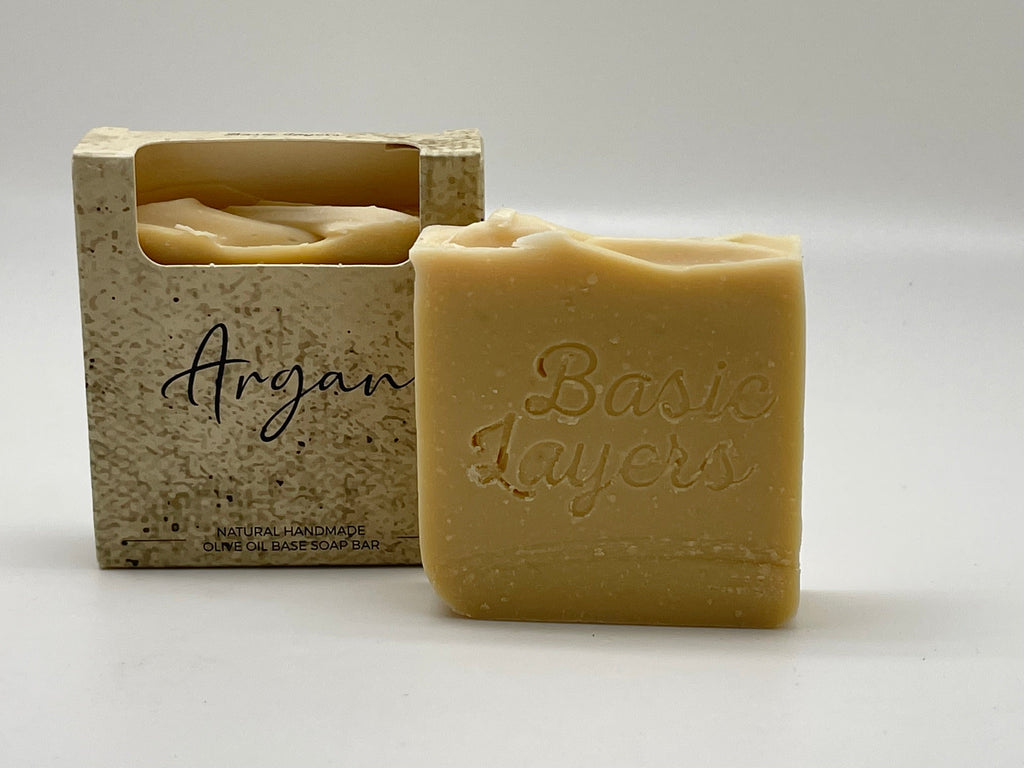 Basiclayersca Artisan Handmade Scented Argan Oil Soap for
