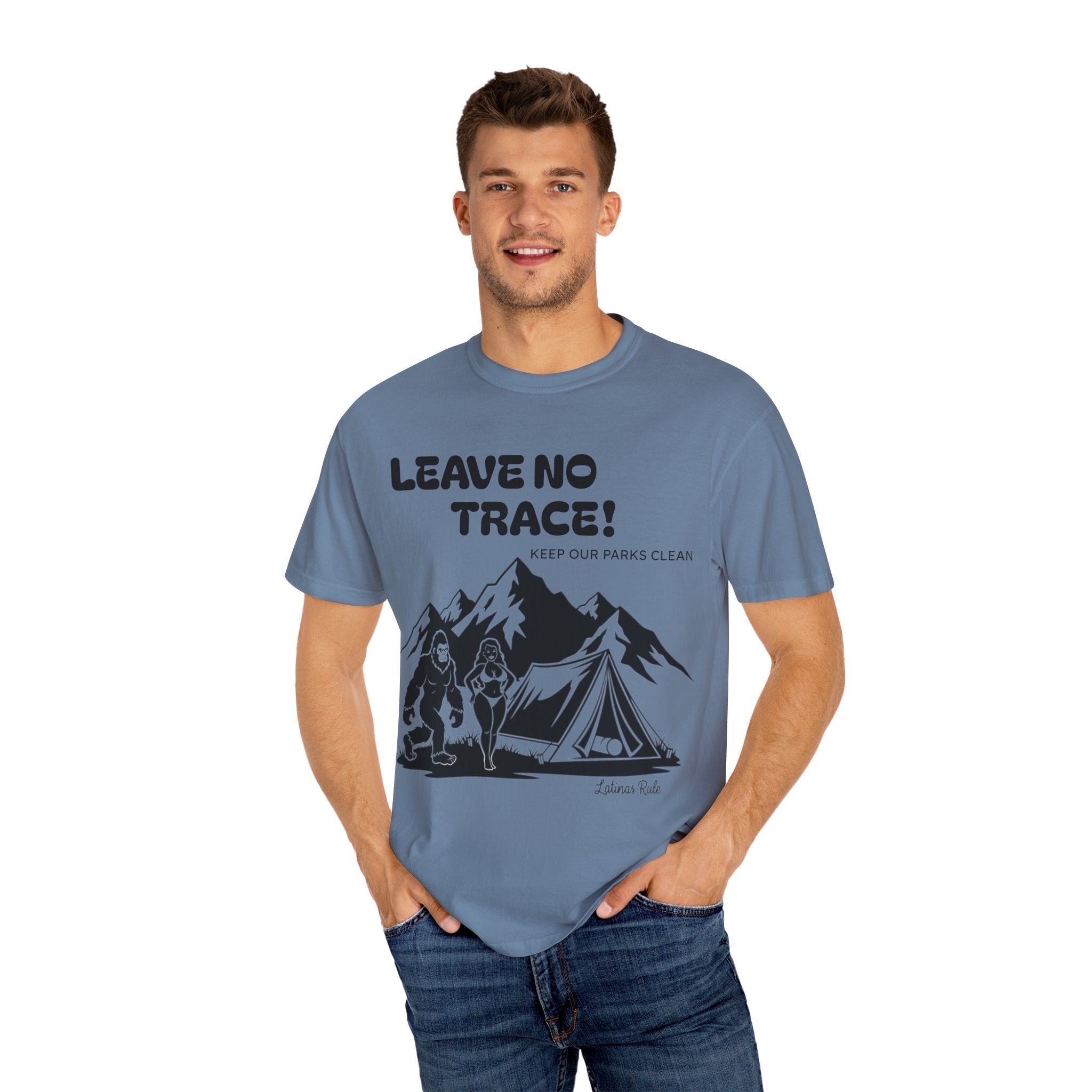 Adventure-Ready T-Shirt: Leave No Trace Design, Unisex Nature Tee, Eco-Friendly Graphic Shirt for Outdoors, Camping Gift, Hiking Apparel