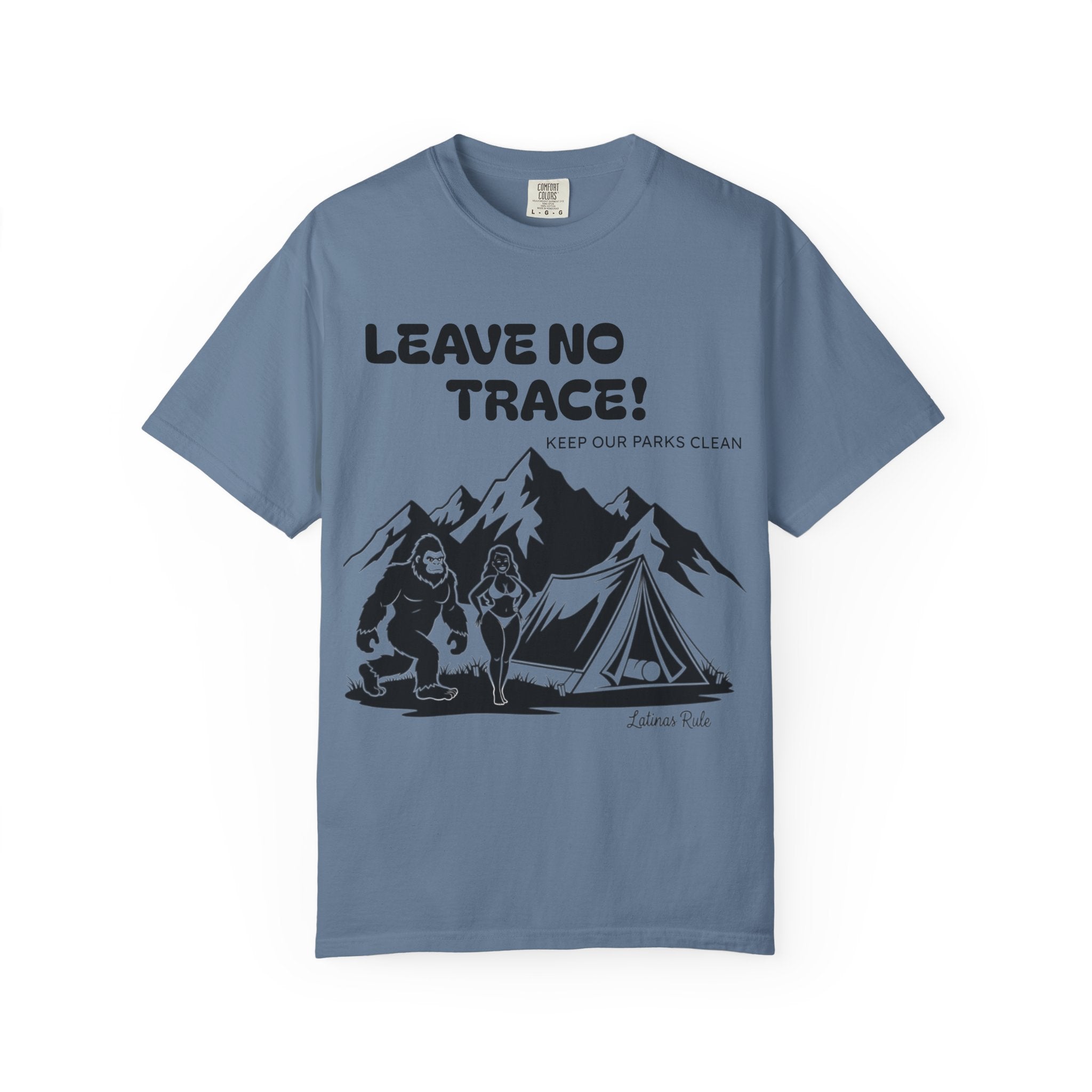 Adventure-Ready T-Shirt: Leave No Trace Design, Unisex Nature Tee, Eco-Friendly Graphic Shirt for Outdoors, Camping Gift, Hiking Apparel