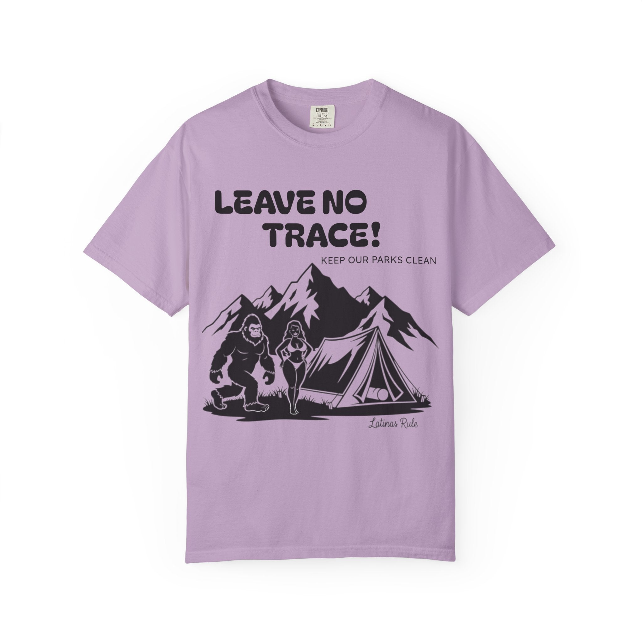 Adventure-Ready T-Shirt: Leave No Trace Design, Unisex Nature Tee, Eco-Friendly Graphic Shirt for Outdoors, Camping Gift, Hiking Apparel