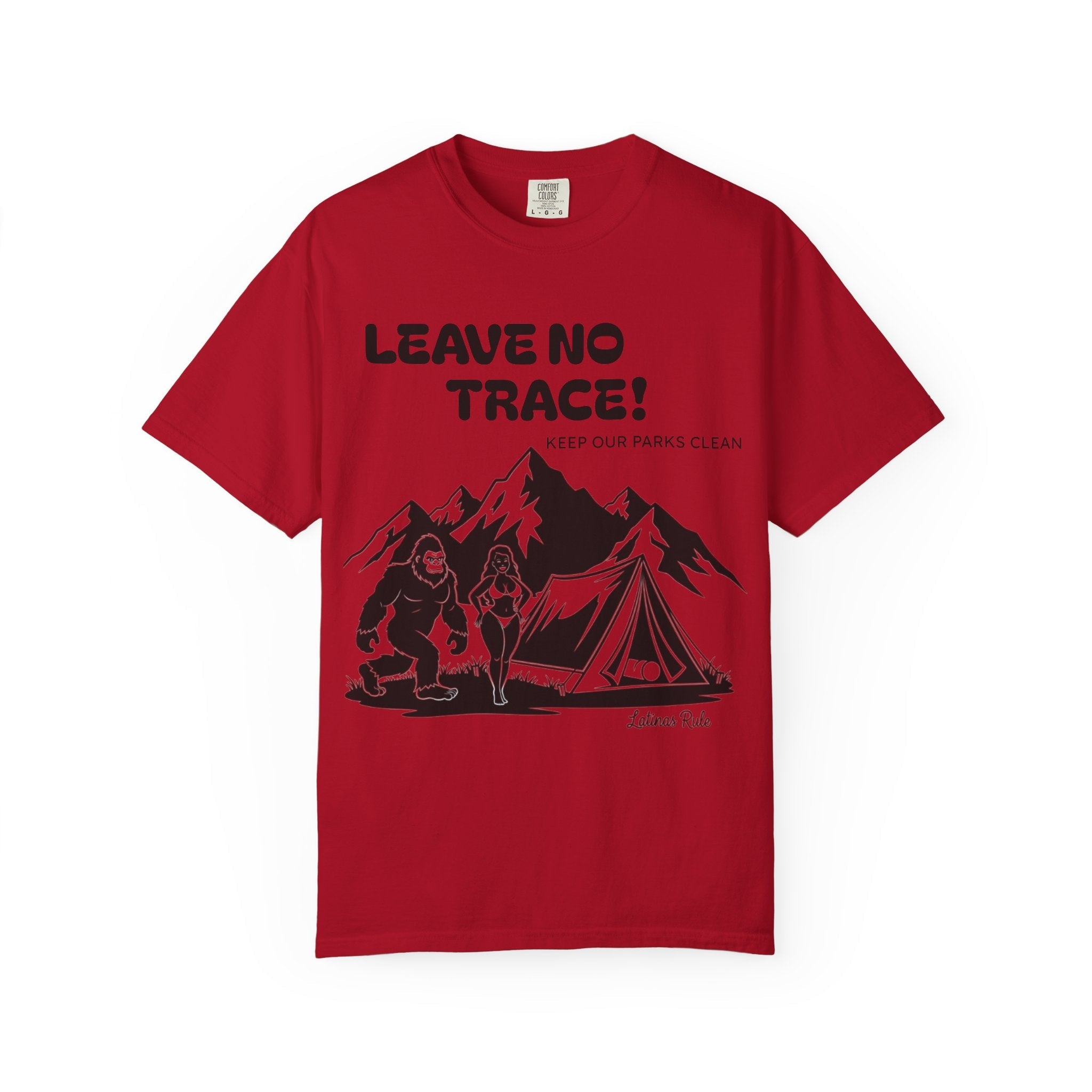Adventure-Ready T-Shirt: Leave No Trace Design, Unisex Nature Tee, Eco-Friendly Graphic Shirt for Outdoors, Camping Gift, Hiking Apparel