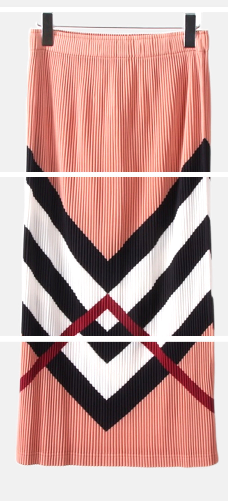 Autumn And Winter Thick Design Sense Niche Side Slit Mid-length Hip Skirt