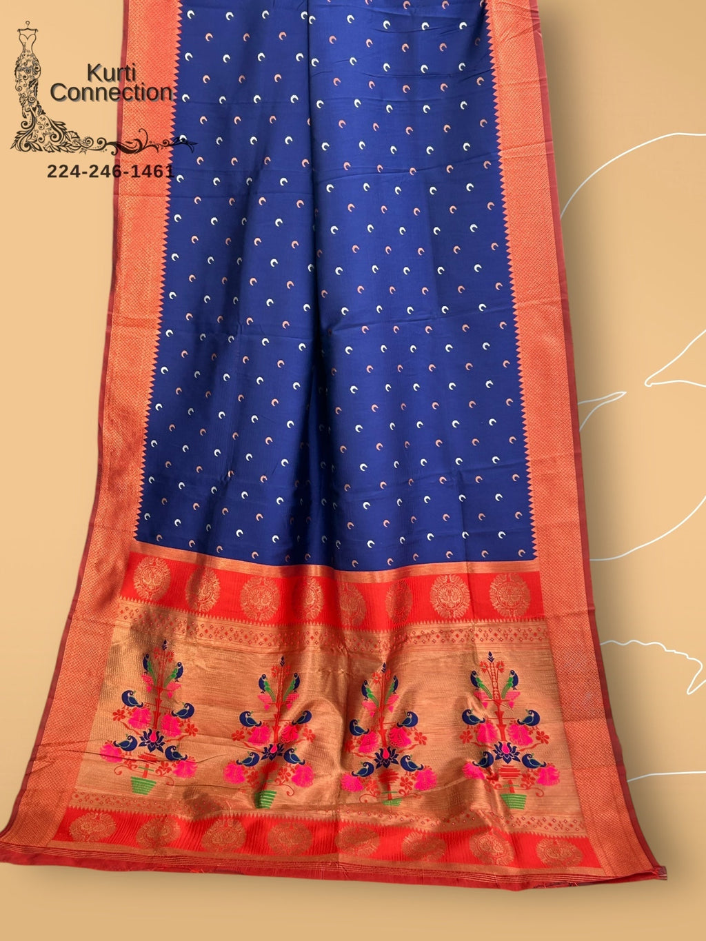 Art Silk Paithani Saree