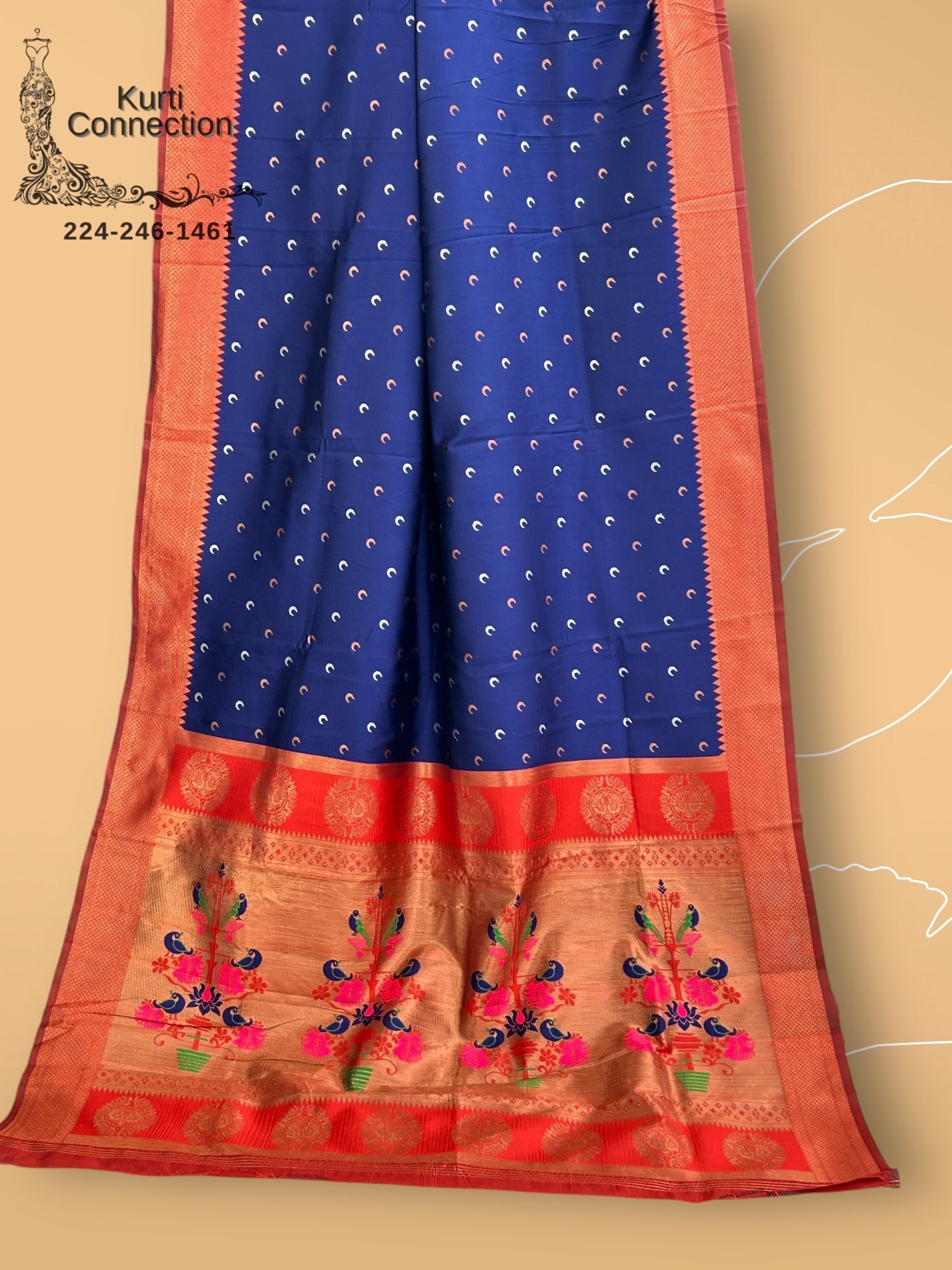 Art Silk Paithani Saree