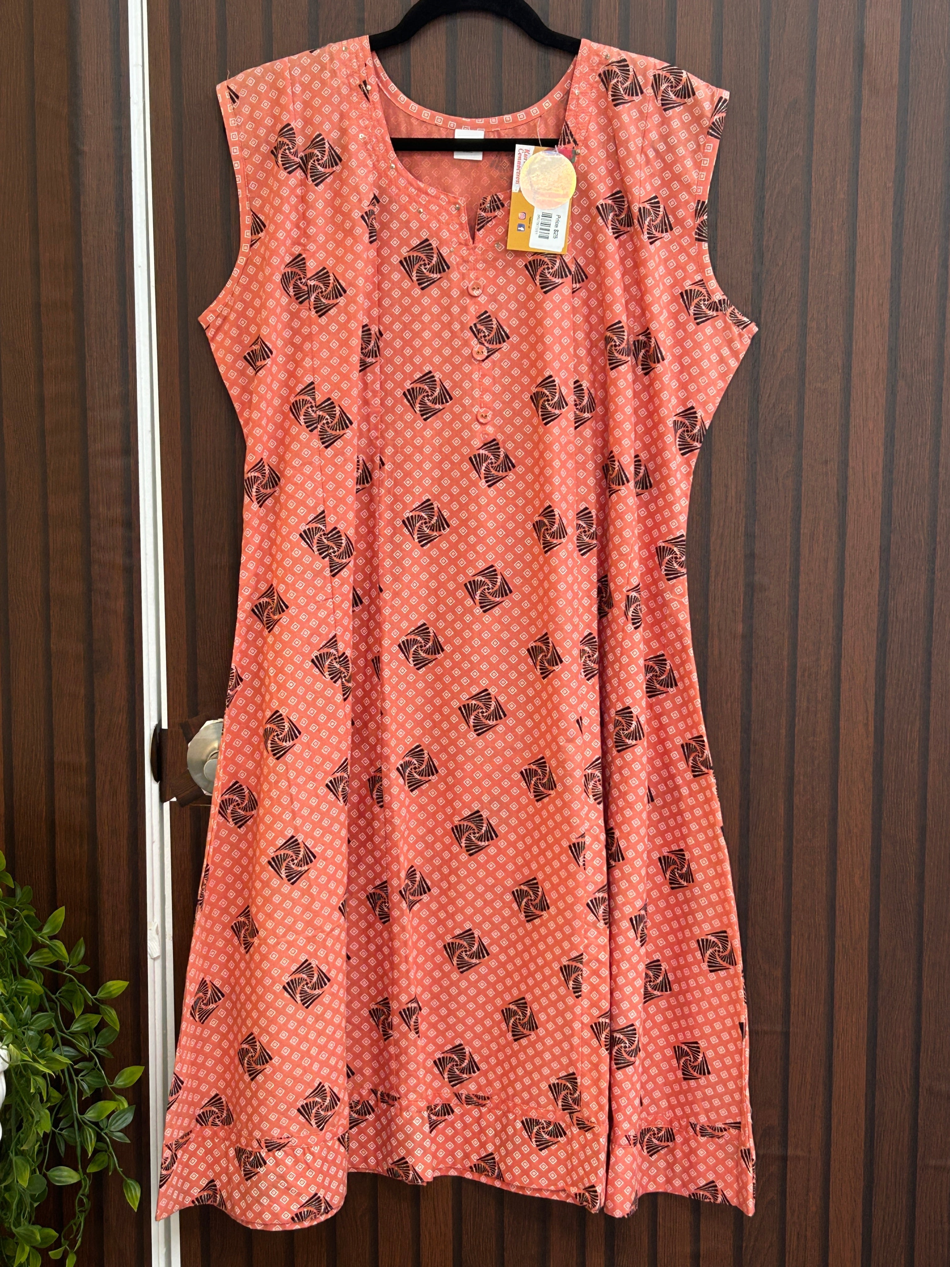 A line cotton Kurti : SALE