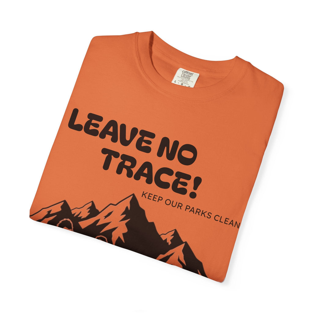 Adventure-Ready T-Shirt: Leave No Trace Design, Unisex Nature Tee, Eco-Friendly Graphic Shirt for Outdoors, Camping Gift, Hiking Apparel