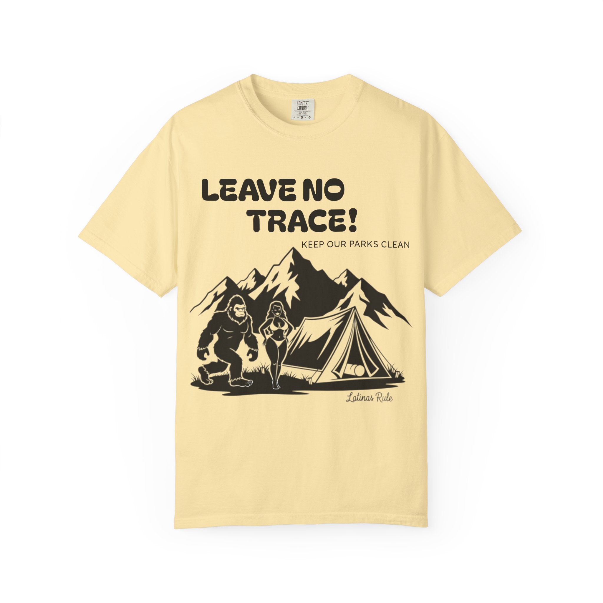 Adventure-Ready T-Shirt: Leave No Trace Design, Unisex Nature Tee, Eco-Friendly Graphic Shirt for Outdoors, Camping Gift, Hiking Apparel