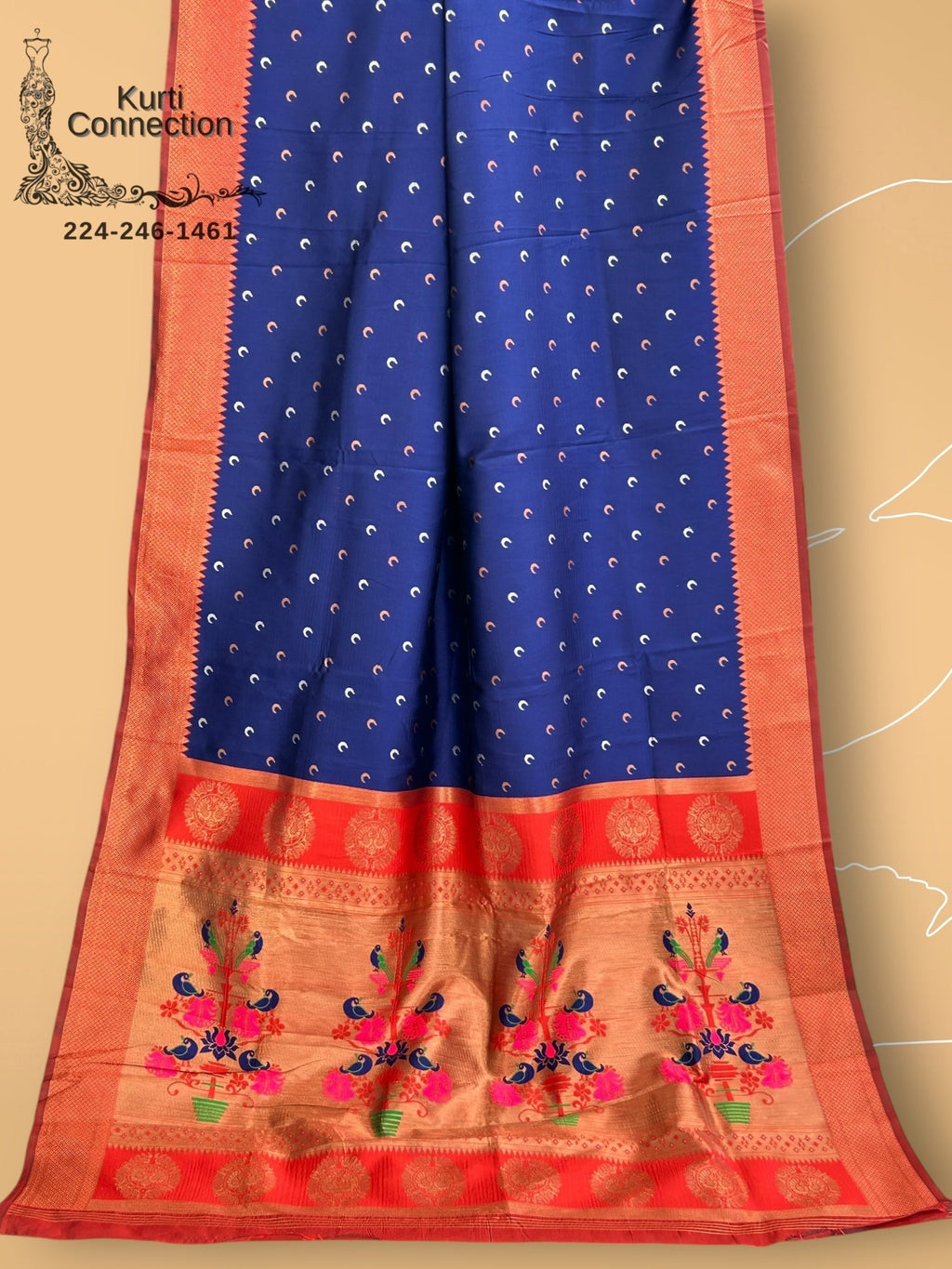 Art Silk Paithani Saree