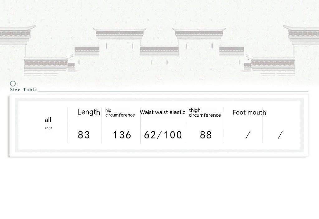 Artistic Retro Pure Color All-matching Comfortable Fairy Cropped Pants