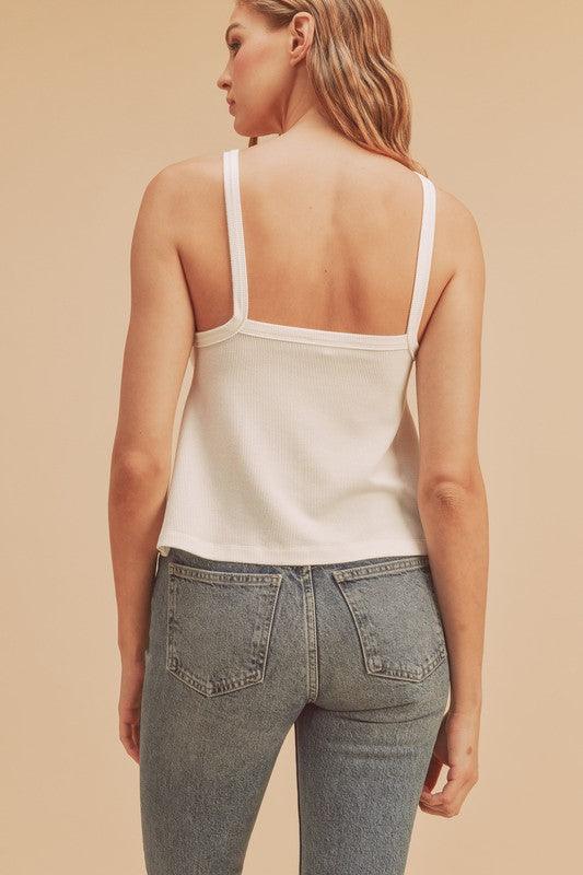 Aemi + Co Lightweight Ribbed Tank