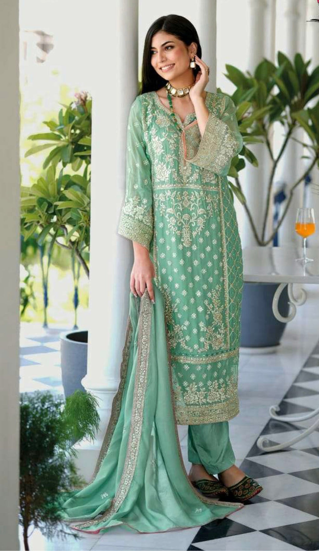 Ananya: heavy work salwar suits