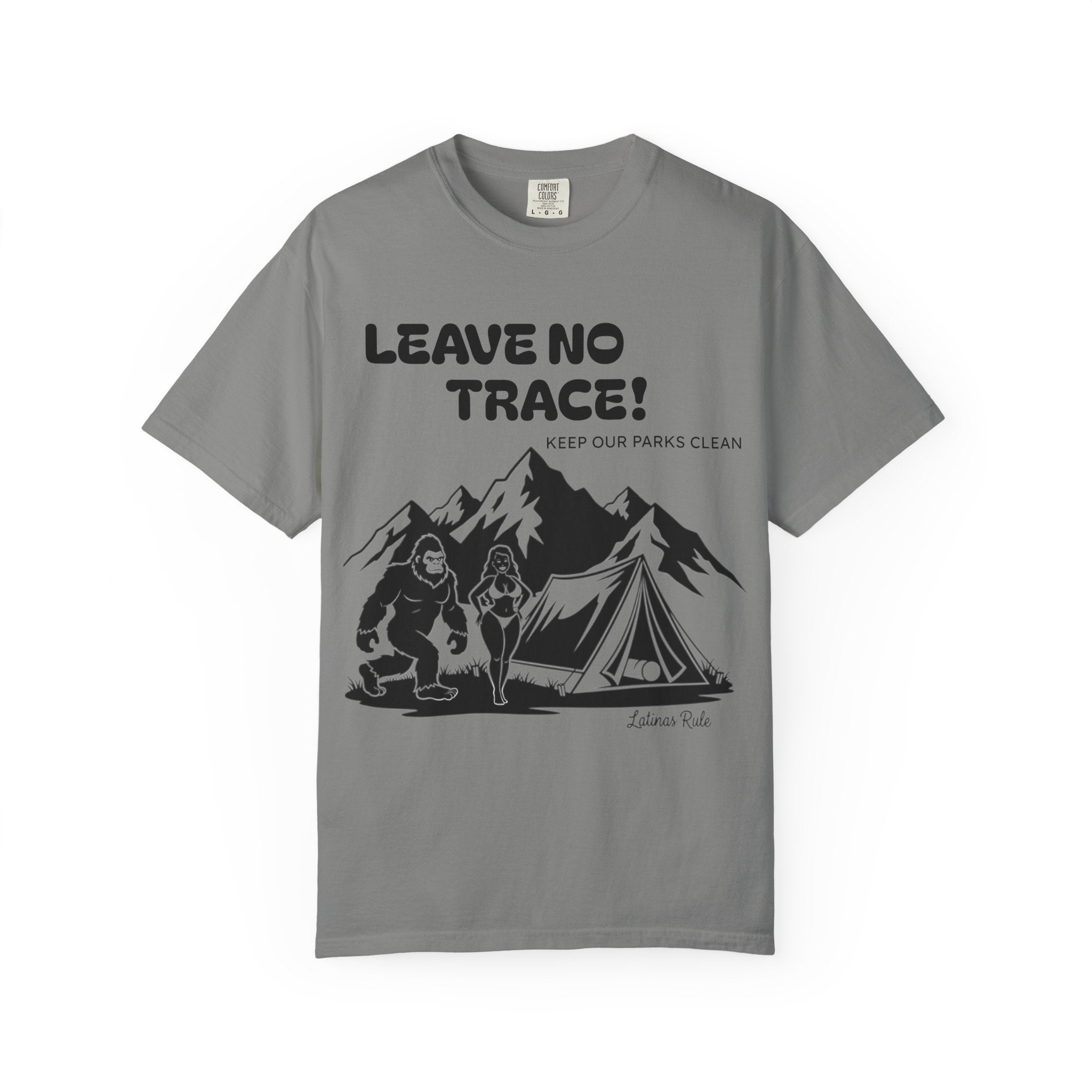 Adventure-Ready T-Shirt: Leave No Trace Design, Unisex Nature Tee, Eco-Friendly Graphic Shirt for Outdoors, Camping Gift, Hiking Apparel