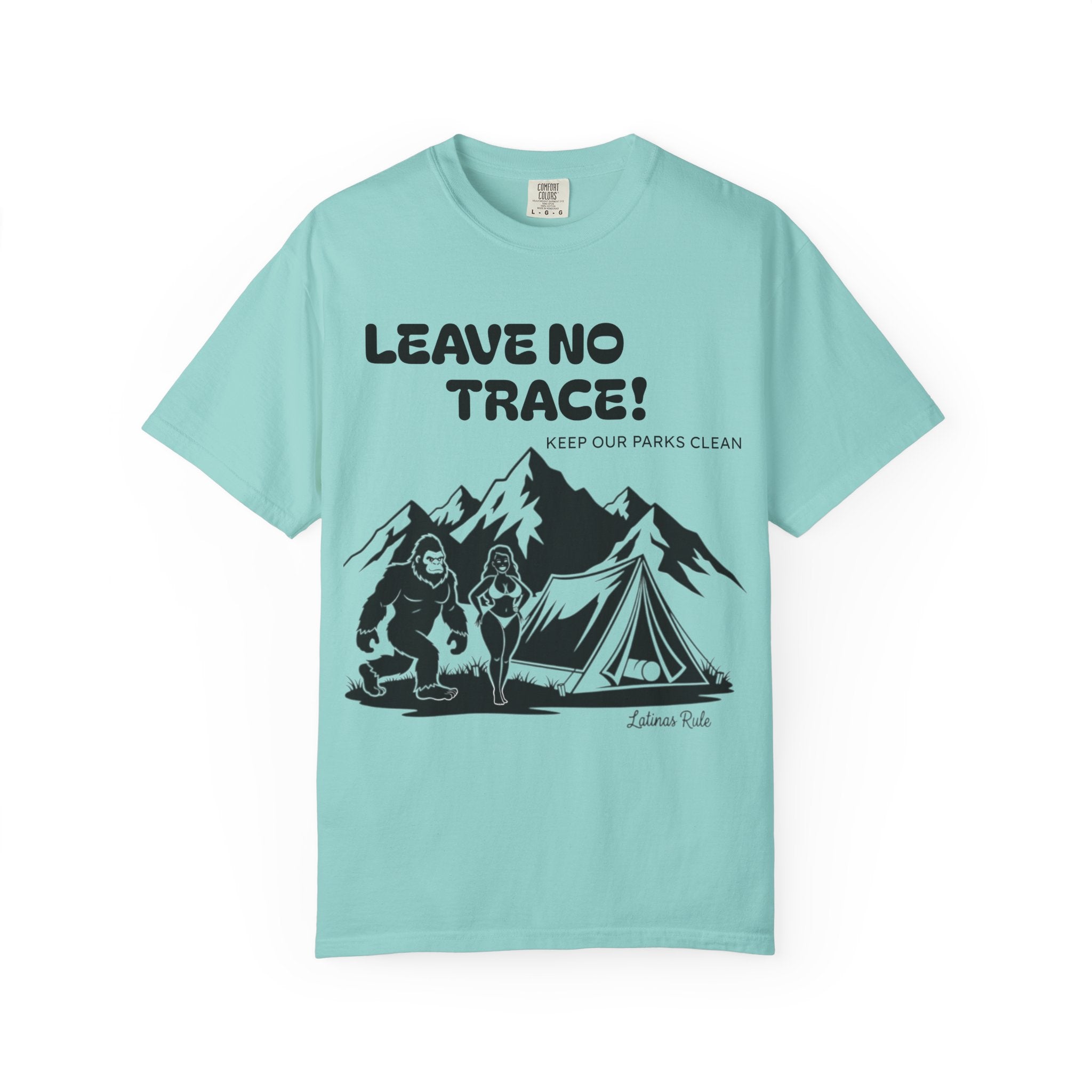 Adventure-Ready T-Shirt: Leave No Trace Design, Unisex Nature Tee, Eco-Friendly Graphic Shirt for Outdoors, Camping Gift, Hiking Apparel