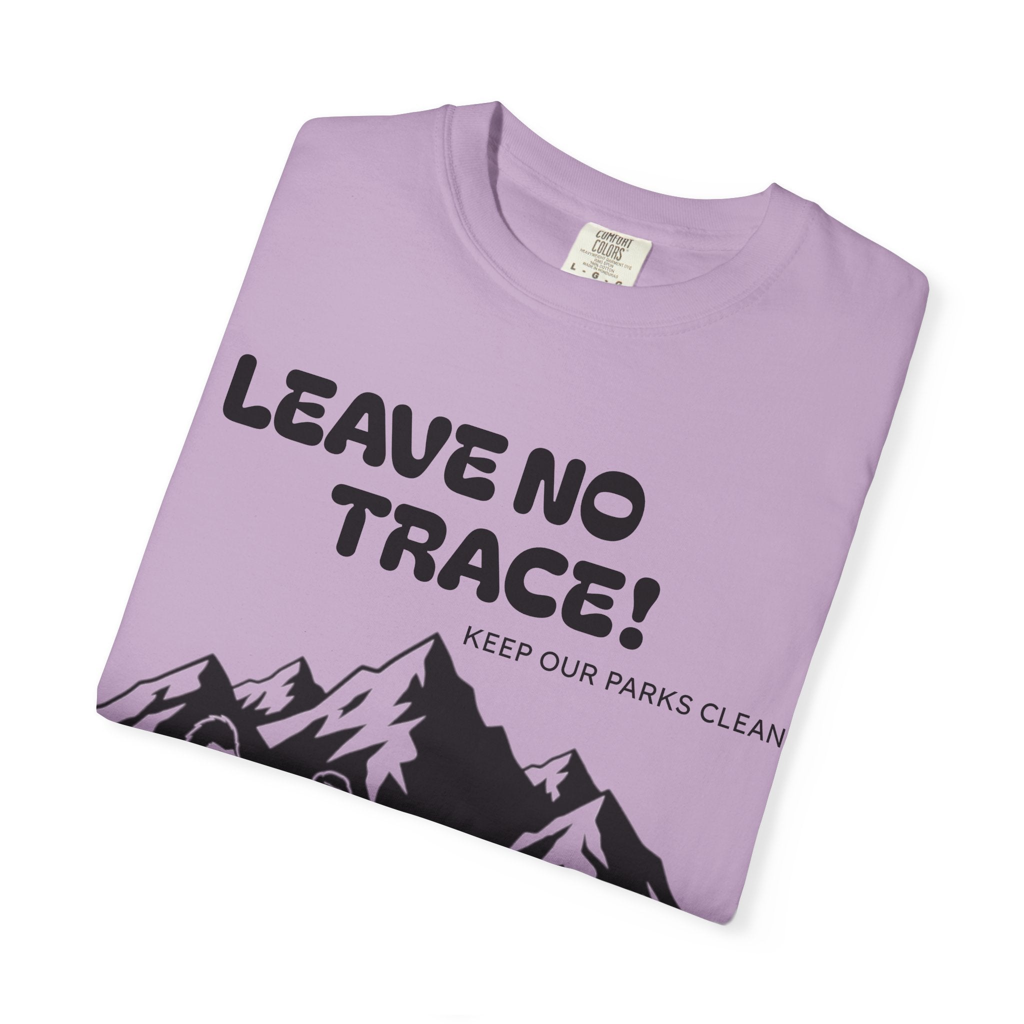 Adventure-Ready T-Shirt: Leave No Trace Design, Unisex Nature Tee, Eco-Friendly Graphic Shirt for Outdoors, Camping Gift, Hiking Apparel