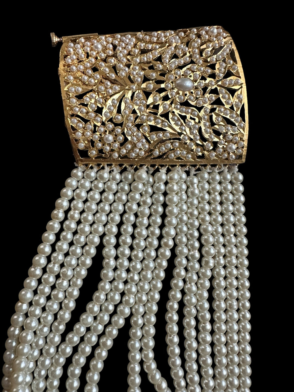 B302  Jadau bahi / bracelet ( SHIPS IN 3 WEEKS   )