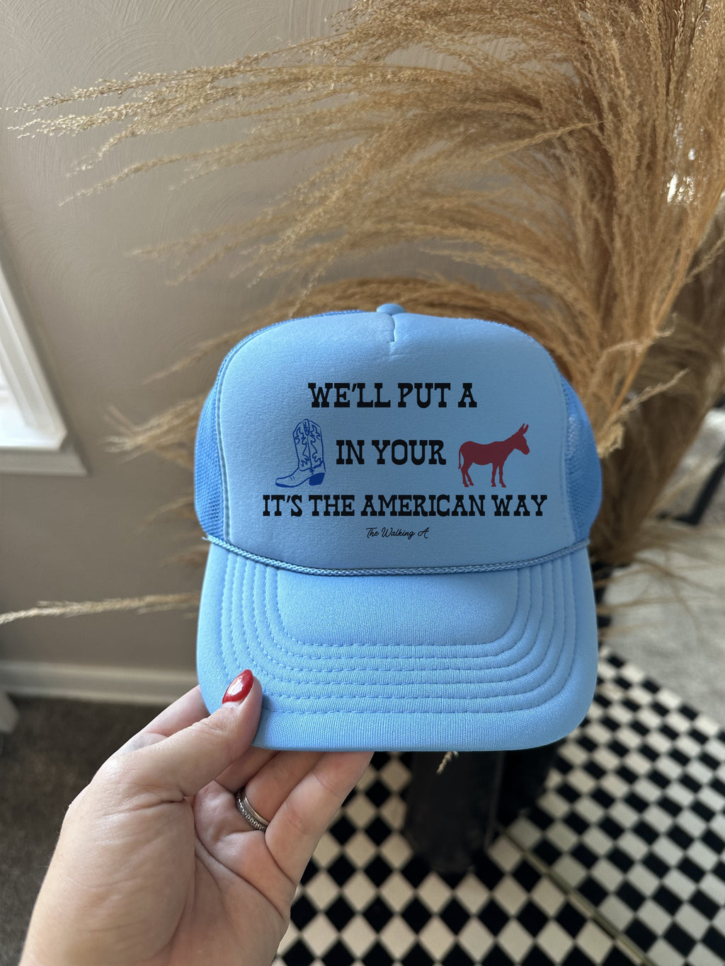 AMERICAN WAY CAP: BLUE